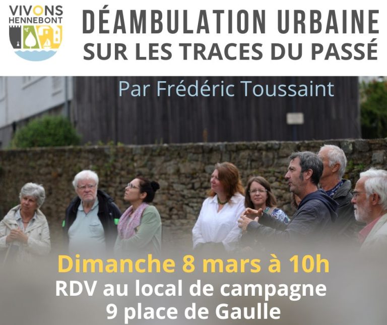 balade urbaine DEAMBULATION Hennebont